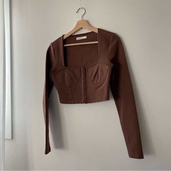 Oak and Fort Crop Top - Picture 1 of 5